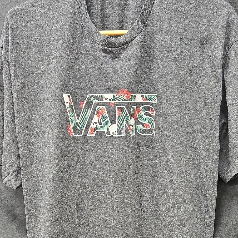 Vans Charcoal Graphic Men's Tee - Picture 2 of 8